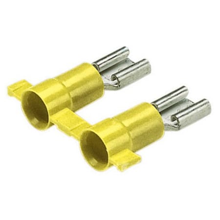 Panduit Disc, F, Com.250x.032", 12-10 Awg, PK2000 DV10-250C-2K